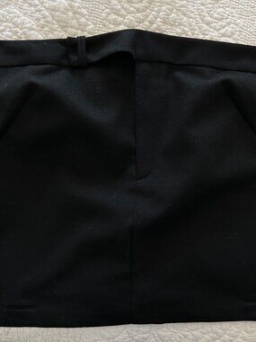 Vintage 90s Chaiken "Trousers Waist Style" Tailored Bodice Strapless Top Y2K